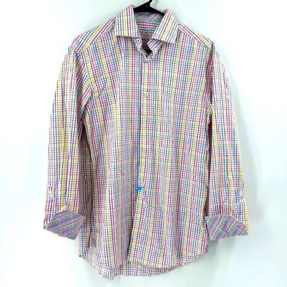 Bugatchi Longsleeve Luxury Longsleeve Button Down Shirt. - Picture 3 of 8